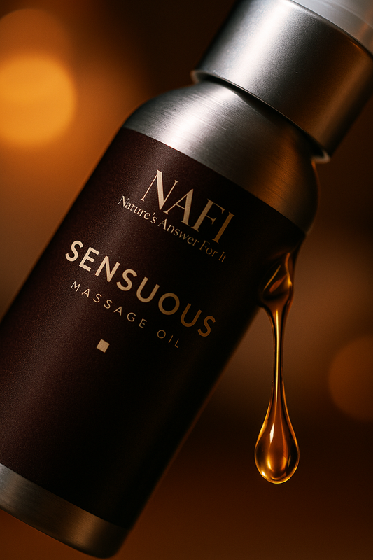 Sensuous Massage Oil | Organic Botanical Massage Oil for Relaxation (100ml)