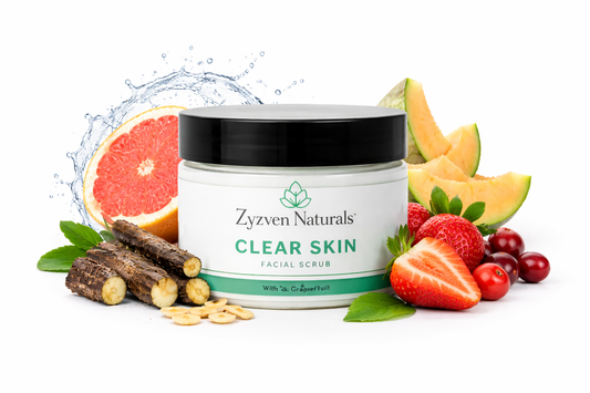 Clear Skin Facial Scrub | Exfoliating Face Scrub for Oily & Blemish-Prone Skin (150ml)