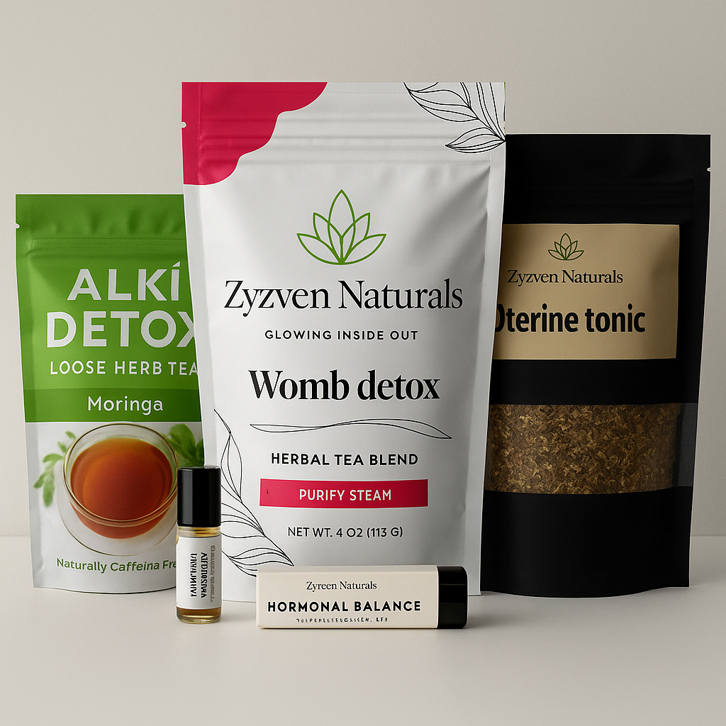 Uterine Fibroid Wellness Bundle | Women's Hormone Balance & Womb Support Kit