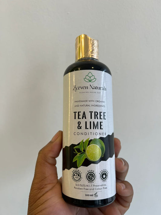 Tea Tree & Lime Conditioner | Organic Botanical Conditioner for Healthy Hair & Scalp