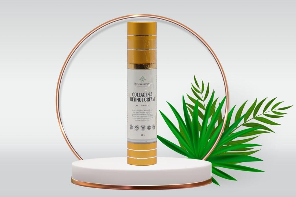 Collagen & Retinol Moisturizer | Organic Anti-Aging Face Cream (50ml)