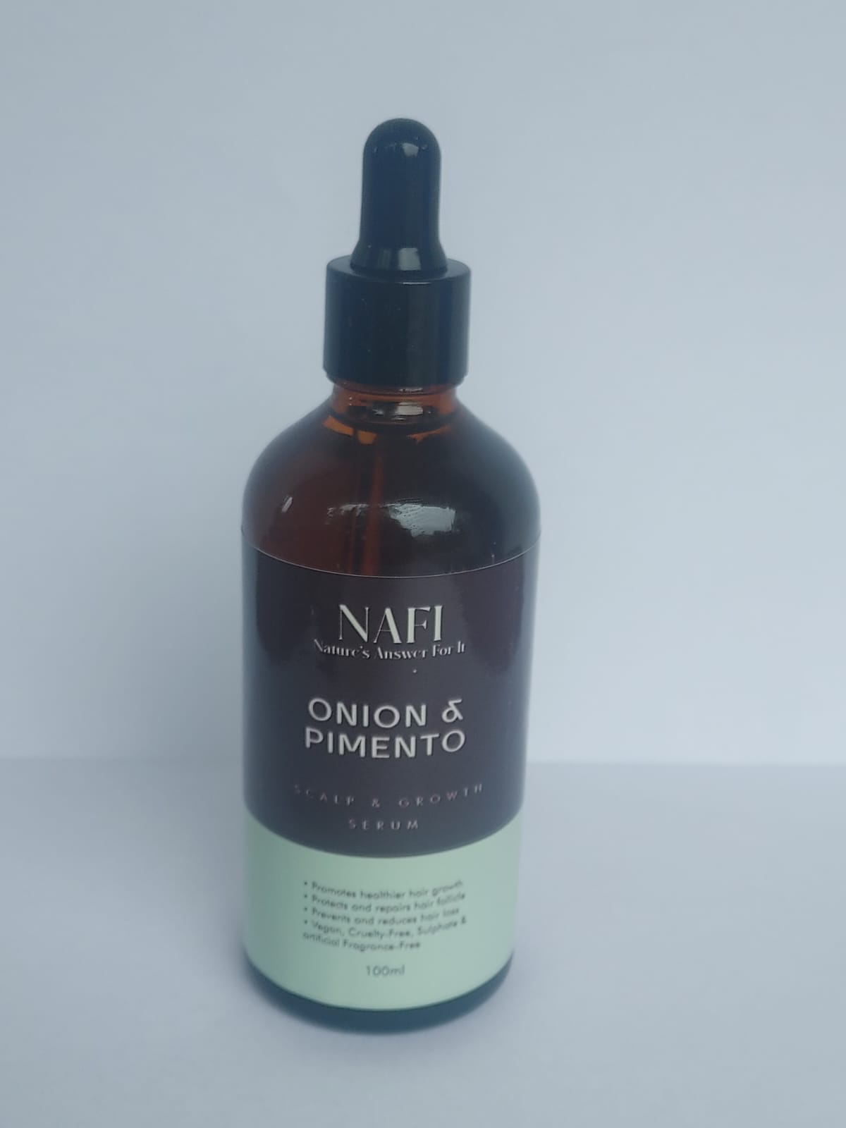 Onion & Pimento Hair Oil | Organic Botanical Hair Growth Oil (100ml)