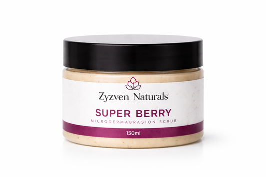Super Berry Microdermabrasion Scrub | Deep Exfoliating Face Scrub with Acai & Goji (150ml)