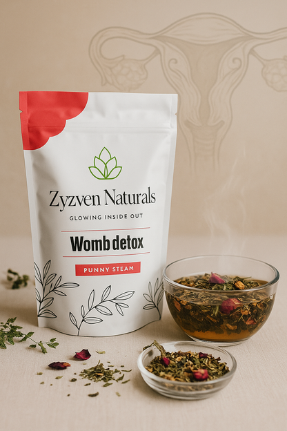 Womb Detox Yoni Steam for Feminine Balance – 80g | Zyzven Naturals