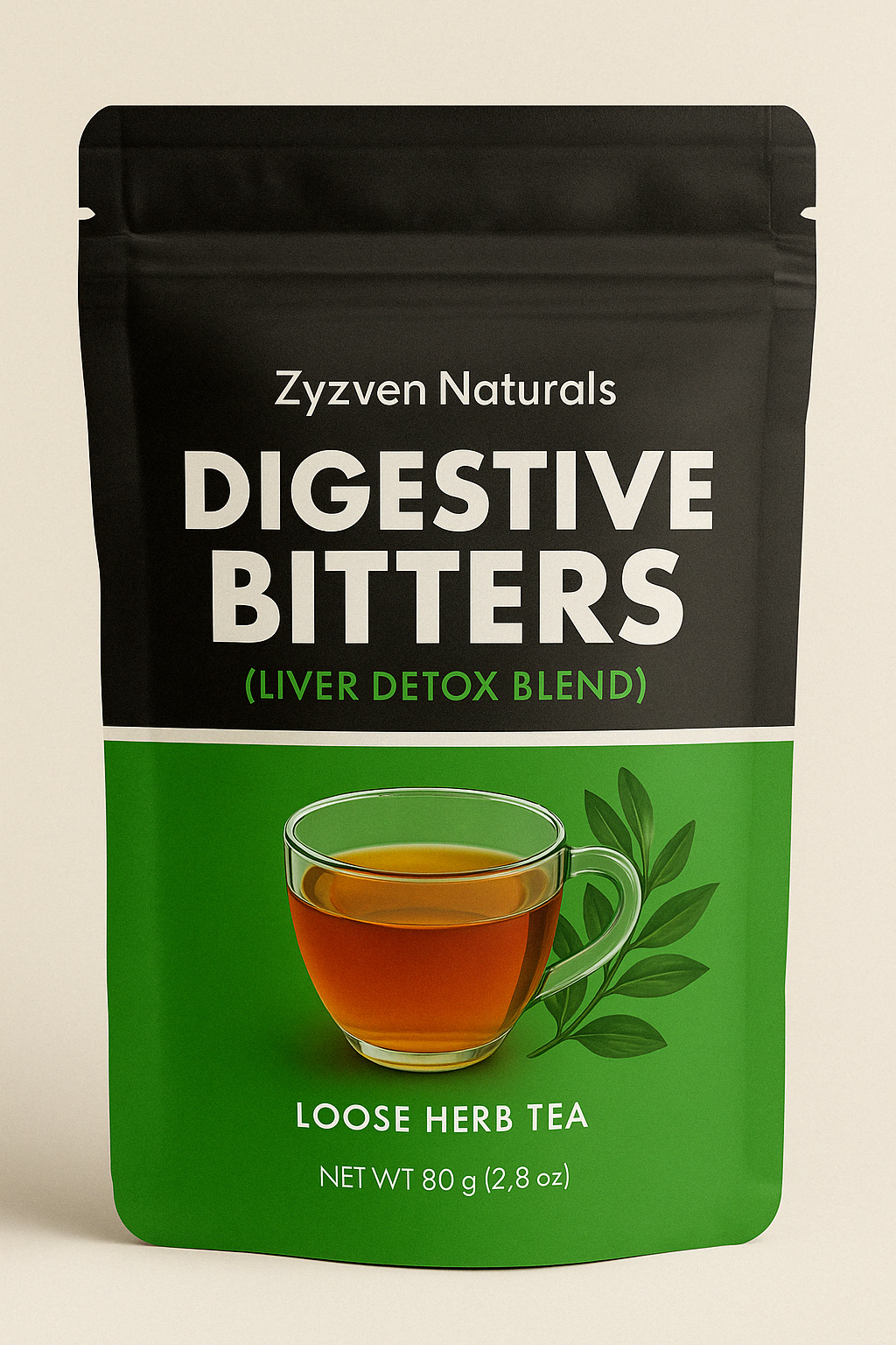 Digestive Bitters Loose Herbs + Gut Cleanse Support | Zyzven Naturals