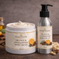 Orange & Sandalwood Body Cream (250ml) | Men's Moisturizer with Shea Butter, Rosehip & Avocado Oil