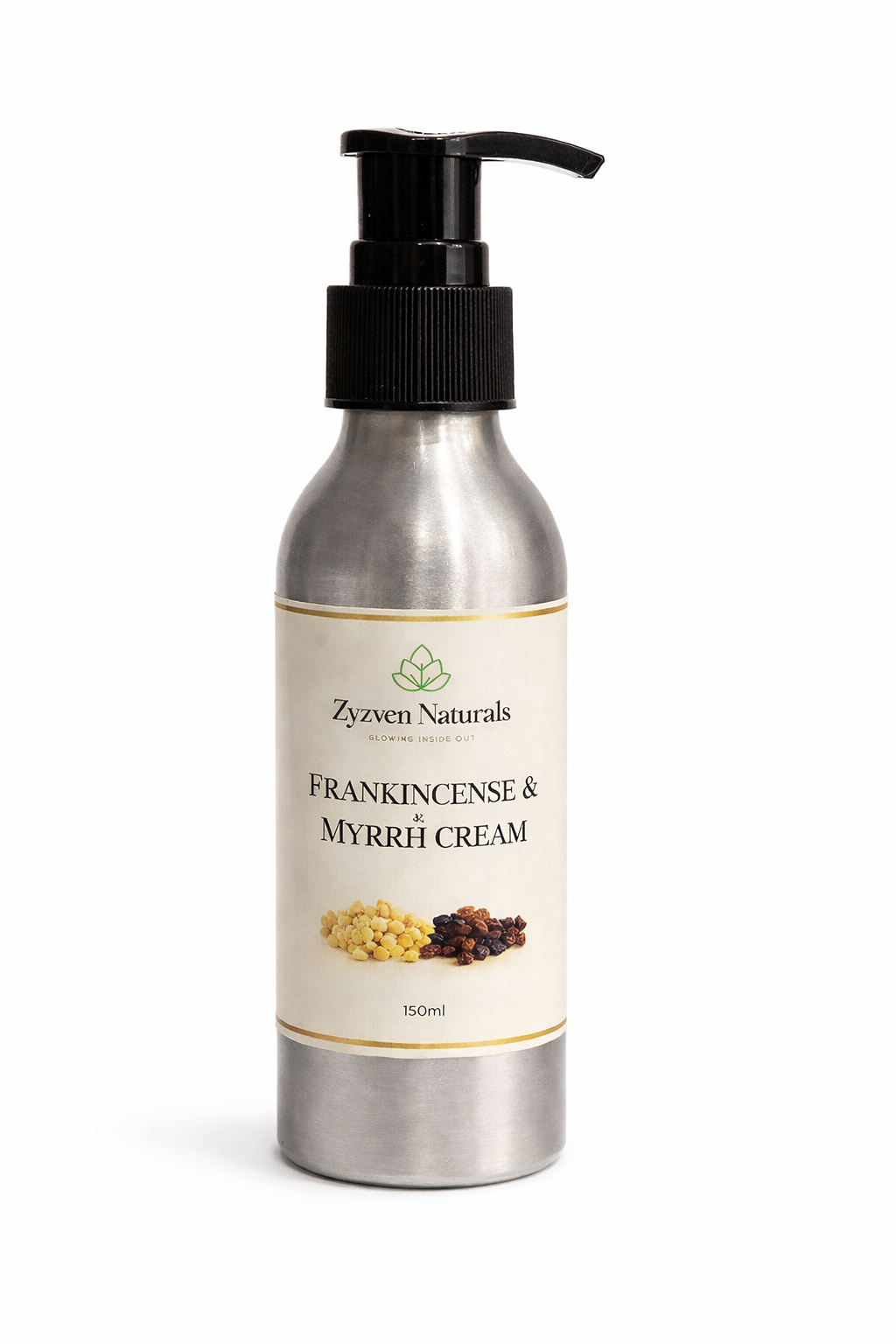 Frankincense & Myrrh Face & Body Cream (200ml) | Hydrating Moisturizer with Shea Butter, Rosehip & Avocado Oil
