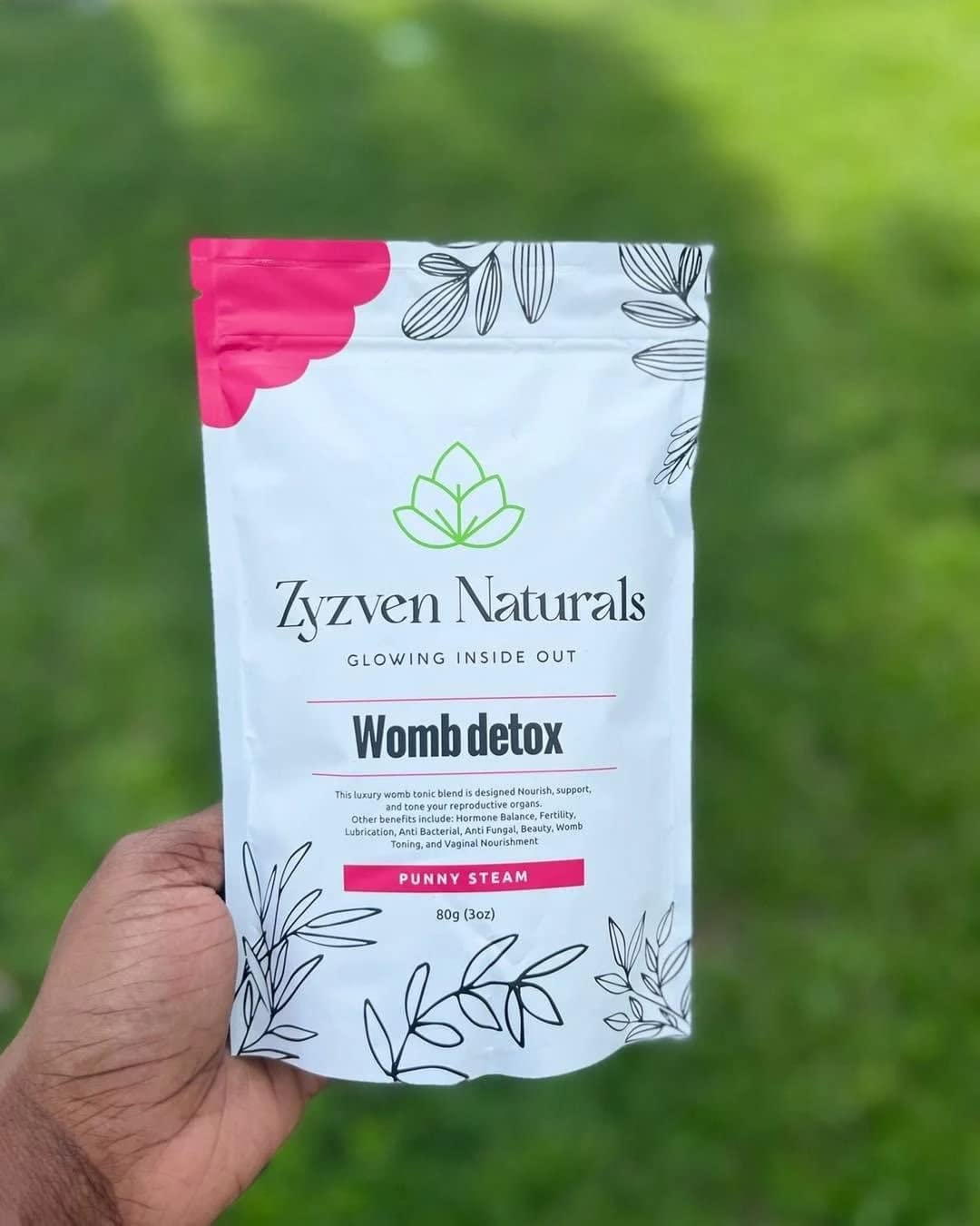 Womb Detox Yoni Steam for Feminine Balance – 80g | Zyzven Naturals