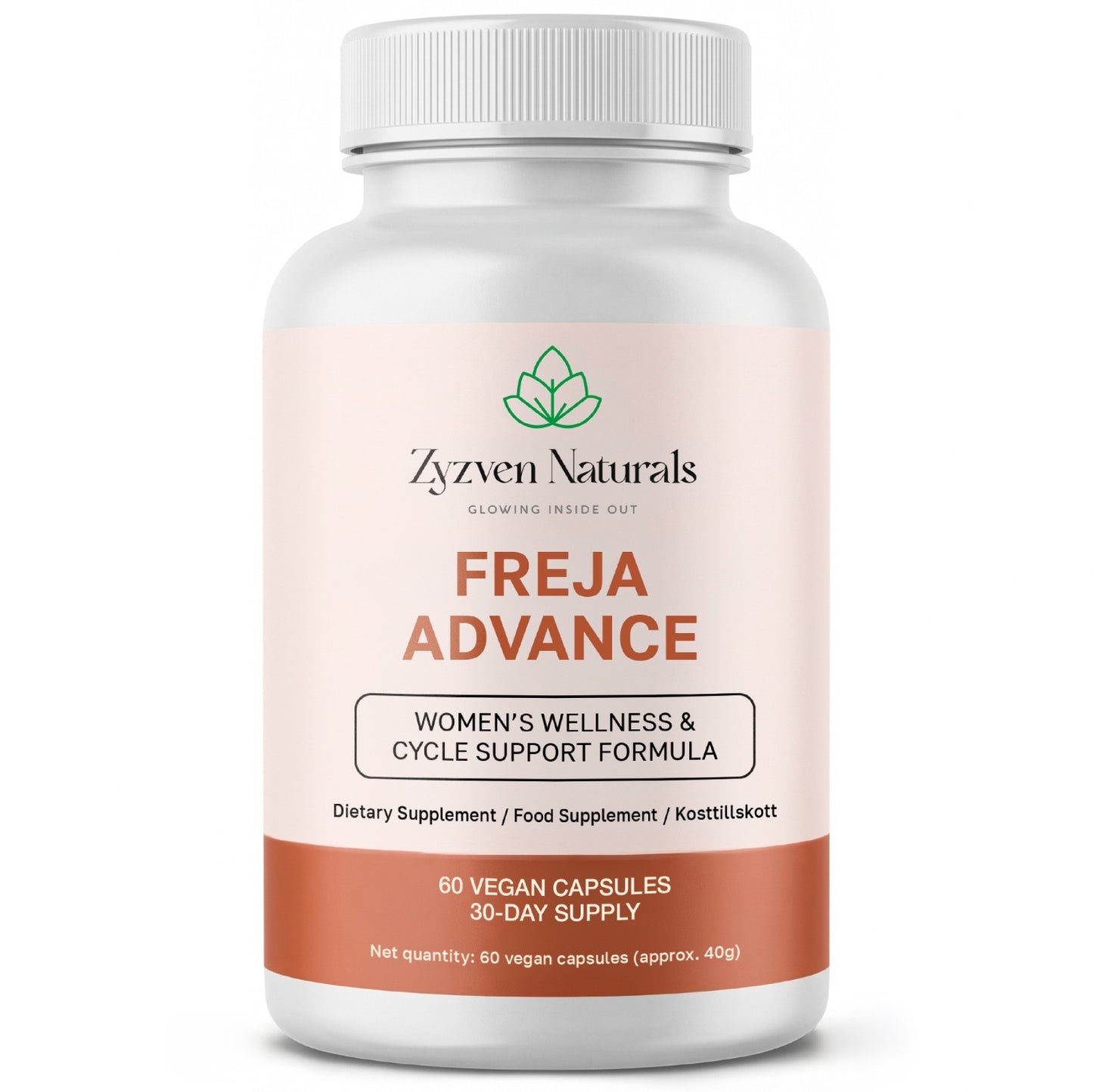 PCOS & Fertility Support Capsules (60 Count) | Freja Advance