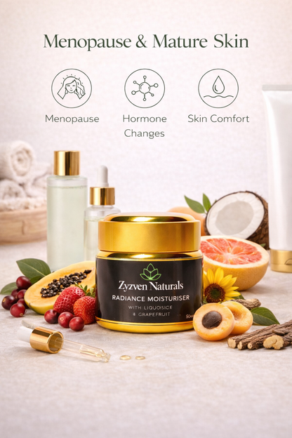 Radiance Moisturizer | Organic Brightening Face Cream for Dark Spots & Uneven Skin Tone (50ml)