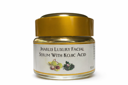Facial Serum with Kojic Acid | Jharlis | Organic Brightening Serum Cream (50ml)