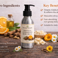 Orange & Sandalwood Body Cream (250ml) | Men's Moisturizer with Shea Butter, Rosehip & Avocado Oil