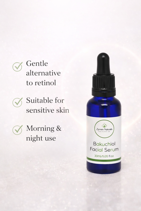 Bakuchiol Facial Serum | Organic Retinol Alternative Face Oil (30ml)