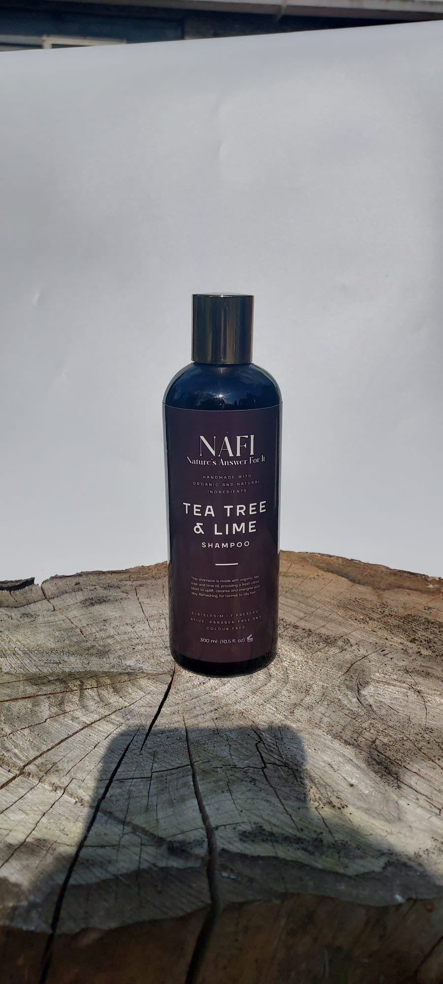 Tea Tree & Lime Shampoo (300ml) | Organic Clarifying Shampoo with Tea Tree, Lime & Rosemary