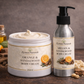 Orange & Sandalwood Body Cream (250ml) | Men's Moisturizer with Shea Butter, Rosehip & Avocado Oil