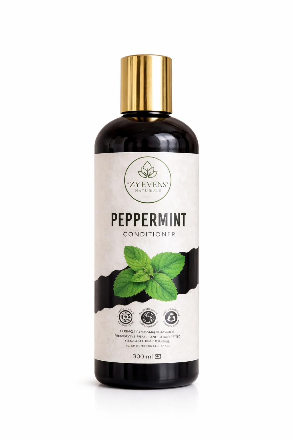 Peppermint Conditioner (300ml) | Organic Hydrating Conditioner with Peppermint, Rosemary, Aloe Vera & Jojoba Oil
