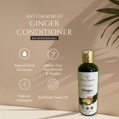 Ginger Conditioner | Organic Botanical Conditioner for Healthy Hair & Scalp