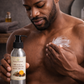 Orange & Sandalwood Body Cream (250ml) | Men's Moisturizer with Shea Butter, Rosehip & Avocado Oil