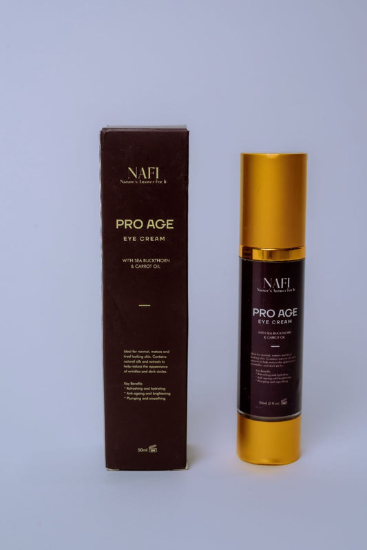 ProAge Eye Cream | Organic Anti-Aging Eye Cream with Hyaluronic Acid & Vitamin E (50ml)