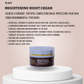 Brightening Night Cream | Overnight Face Cream for Dark Spots & Uneven Skin Tone (50ml)