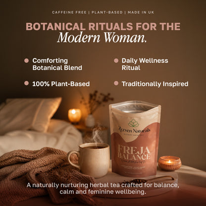 Menopause & Hormonal Wellness Organic Herbal Tea (80g) | Freja Balance