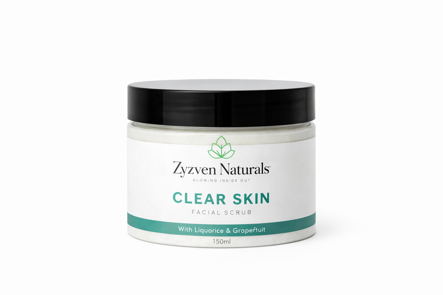 Clear Skin Facial Scrub | Exfoliating Face Scrub for Oily & Blemish-Prone Skin (150ml)