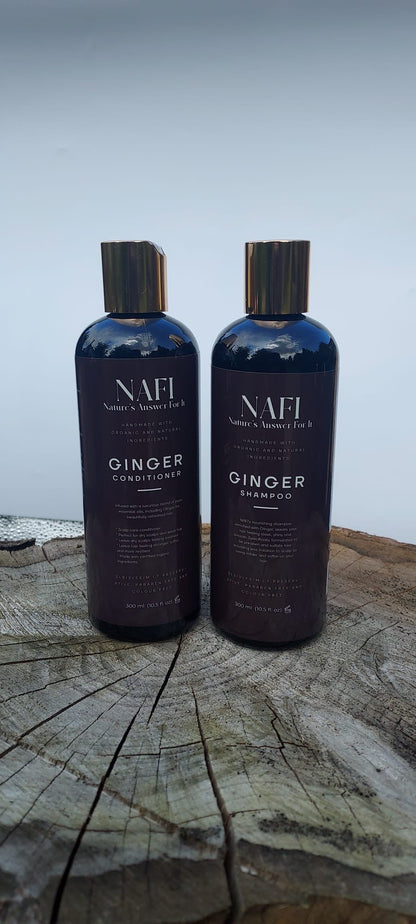 Ginger Conditioner | Organic Botanical Conditioner for Healthy Hair & Scalp