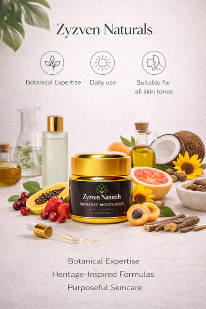 Radiance Moisturizer | Organic Brightening Face Cream for Dark Spots & Uneven Skin Tone (50ml)