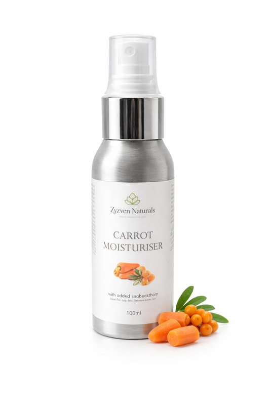 Carrot & Sea Buckthorn Moisturiser (50ml) | Lightweight Face Cream for Oily & Blemish-Prone Skin