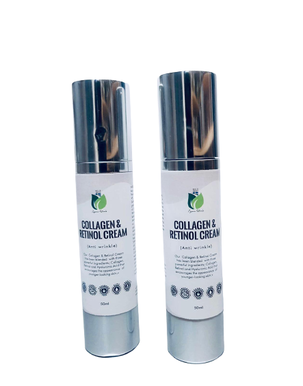 Collagen & Retinol Moisturizer | Organic Anti-Aging Face Cream (50ml)