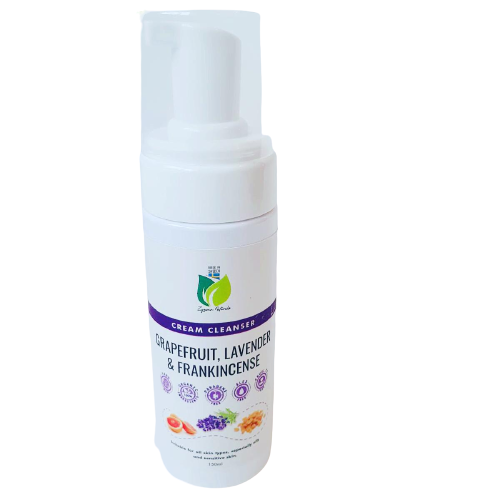 Grapefruit & Frankincense Cream Cleanser | Organic Makeup Removing Facial Cleanser (150ml)
