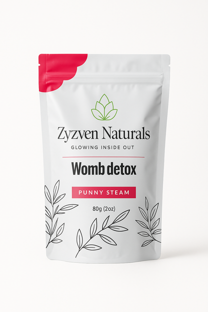 Womb Detox Yoni Steam for Feminine Balance – 80g | Zyzven Naturals