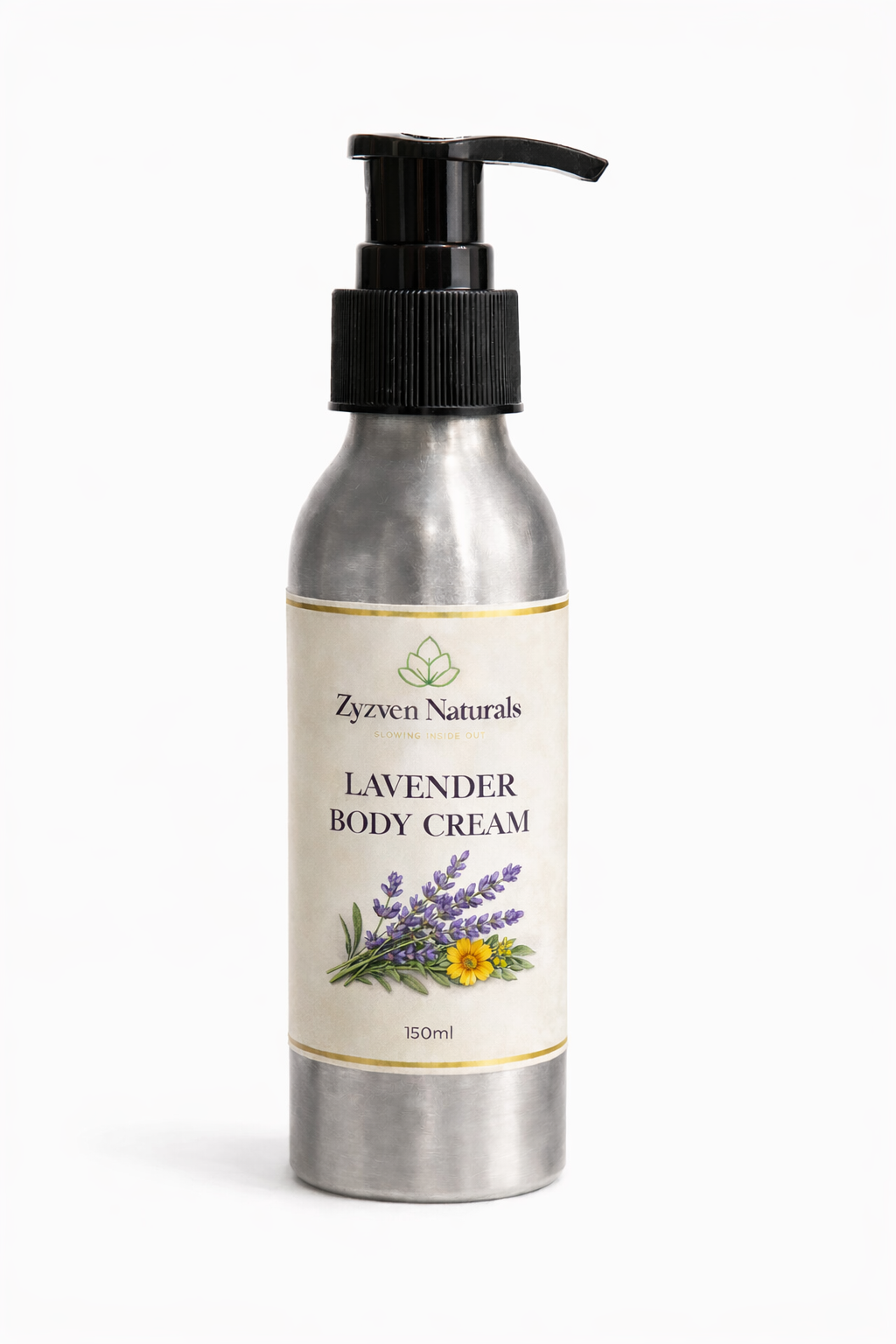Lavender Face & Body Cream (200ml) | Hydrating Moisturizer with Lavender, Shea Butter & Rosehip Oil