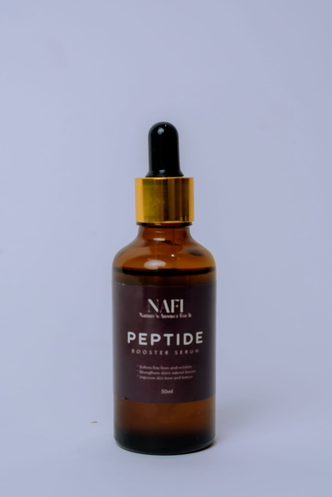 Peptide Booster Facial Serum (50ml) | Organic Anti-Aging & Skin Firming Serum