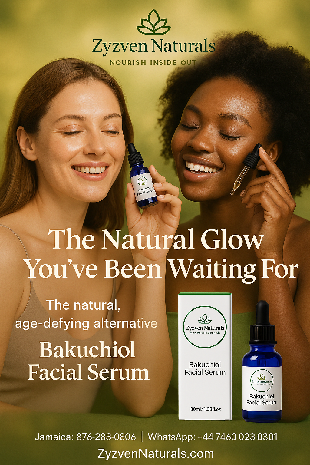 Bakuchiol Facial Serum | Organic Retinol Alternative Face Oil (30ml)