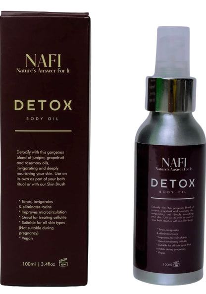 Detox Massage Oil 100ml – Natural Circulation & Muscle Relief
Boost Circulation • Relieve Aches • Detox Naturally