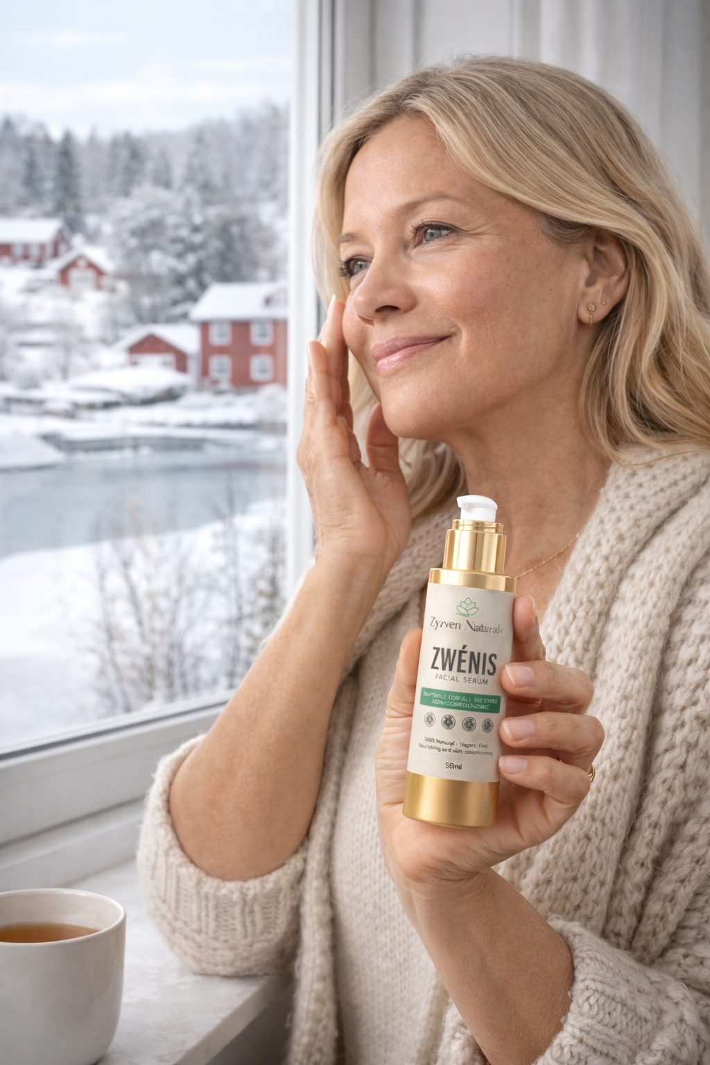 ZWÉNIS Botanical Gel Facial Serum – Menopause & Ageing Skin (50 ml)