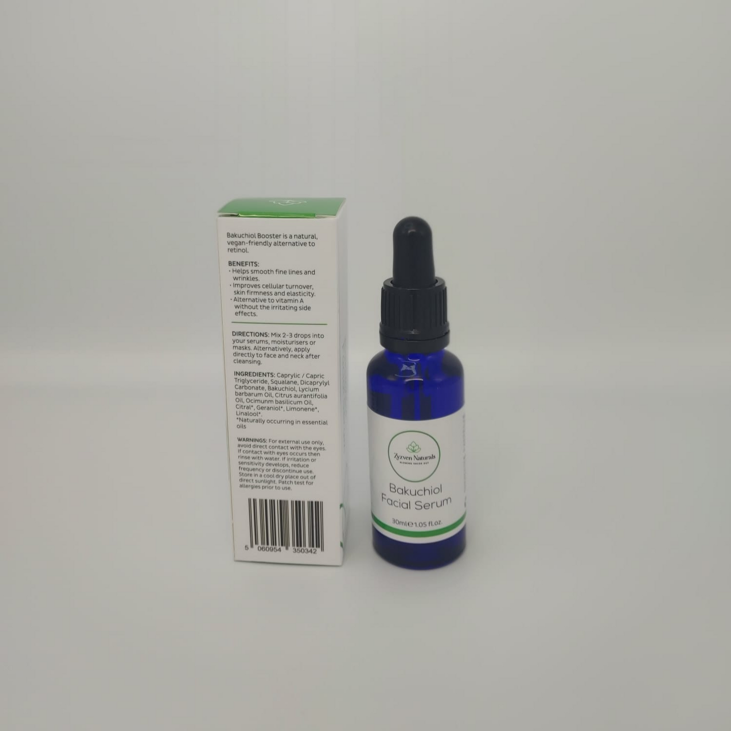 Bakuchiol Facial Serum | Organic Retinol Alternative Face Oil (30ml)