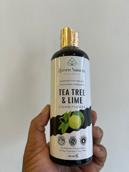 Tea Tree & Lime Conditioner | Organic Botanical Conditioner for Healthy Hair & Scalp