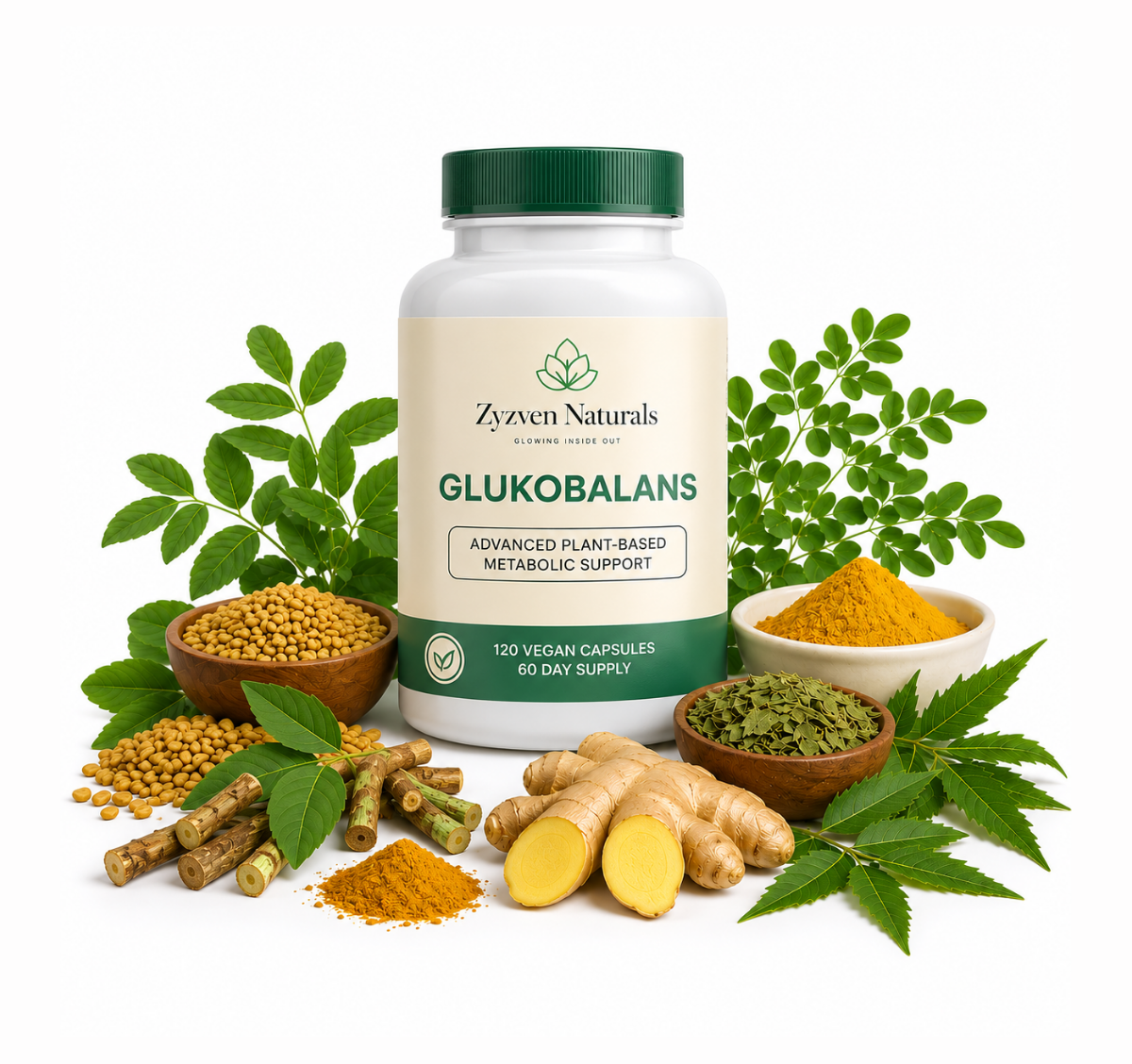 Metabolic Support Capsules (120 Count) | Glukobalans™