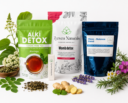 hair growth and alopecia bundle packaging with herbs