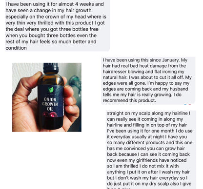 Hair Growth Oil | Organic Botanical Scalp & Hair Treatment (50ml)