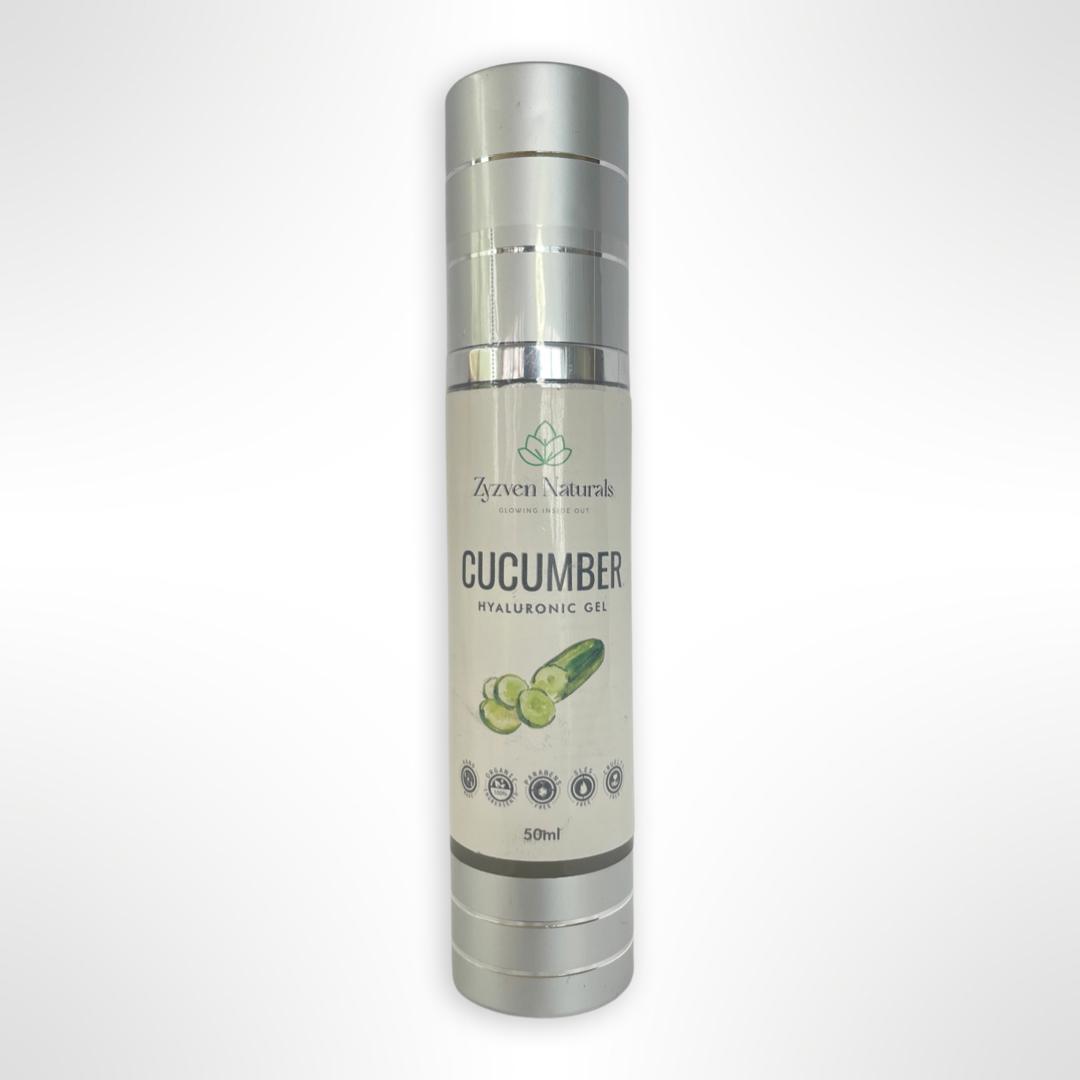 Cucumber Hyaluronic Eye Gel | Organic Hydrating Eye Gel for Fine Lines & Puffiness